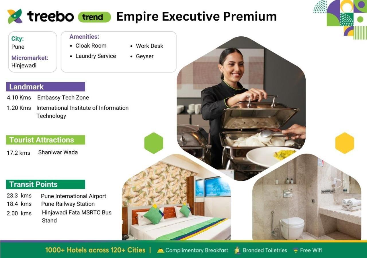 Treebo Empire Executive Premium Pune Eksteriør billede
